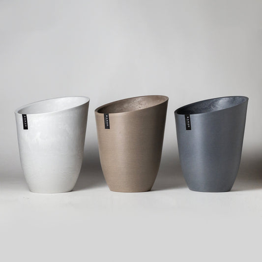 Earth Tone Funnel Planter (11")