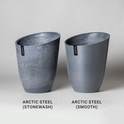 Earth Tone Funnel Planter (11")