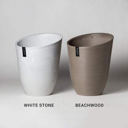 Earth Tone Funnel Planter (11")