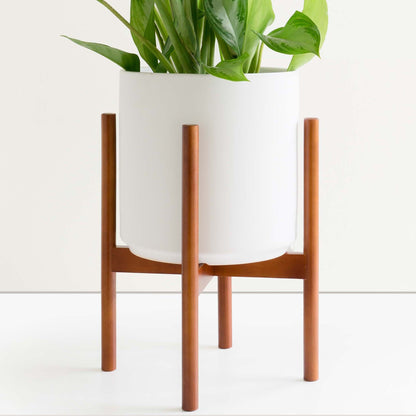 Wooden Stand for Ceramic Planter