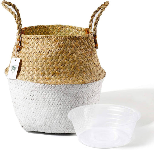 Seagrass Plant Basket (8"-10")